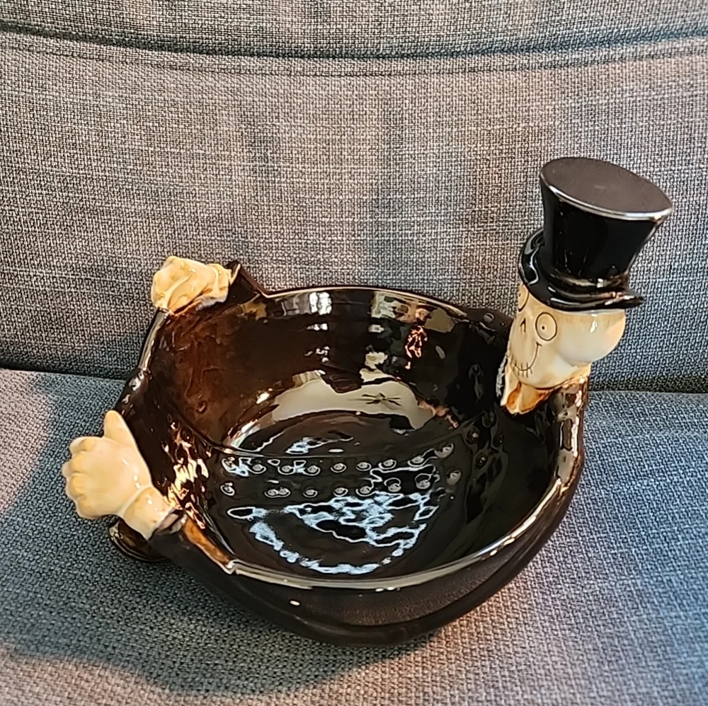 Yankee Candle Boney Bunch 2012 PWP Boney Bowl Halloween Candy Dish - Picture 2 of 7